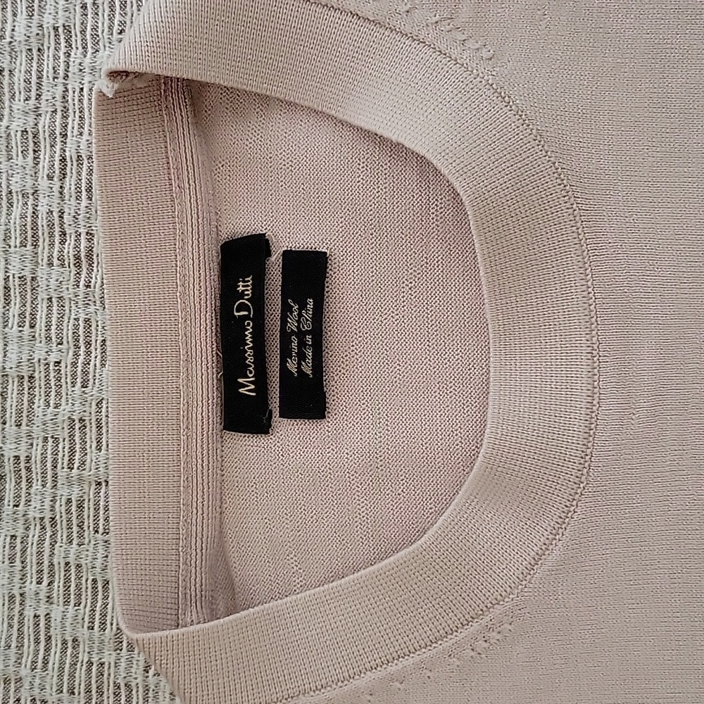 Massimo Dutti Crew-Neck Wool Sweater View 2